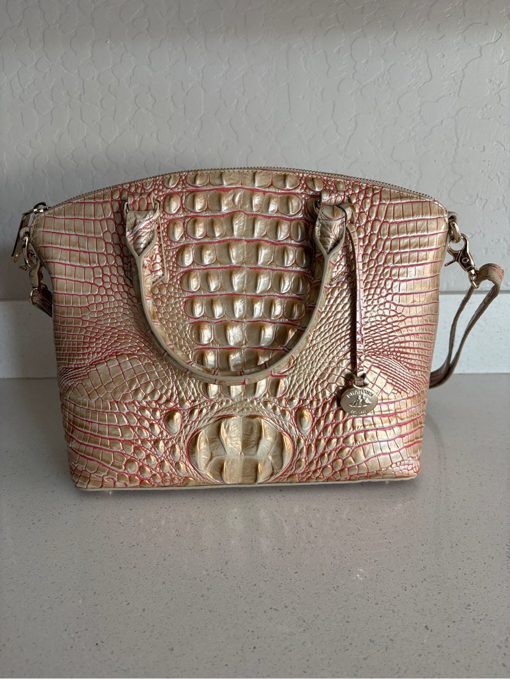 Brahmin Duxbury Satchel Sunkiss Melbourne Bag